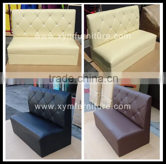 classical style leather dining booth