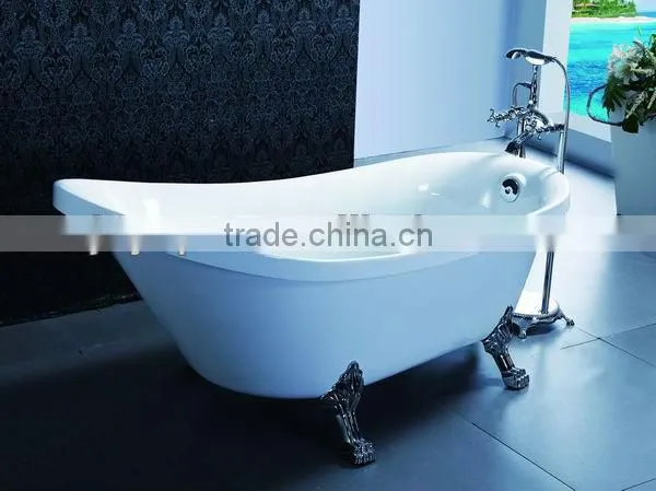 Deluxe classical cast iron bathtub