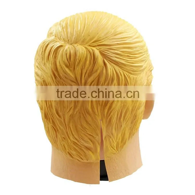 2016 Donald Trump Realistic Man Costume Face Crossdresser Latex Mask