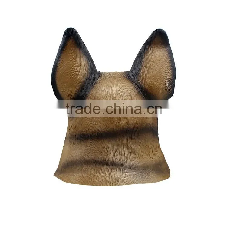 2016 Hot selling cheap diy white party wolf dog head mask
