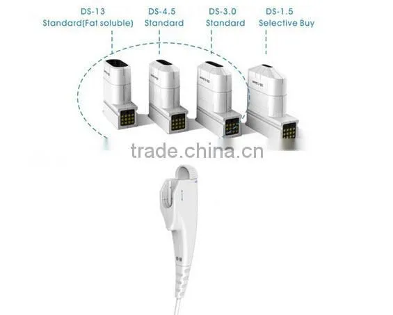 Big HIFU model for HIFU face lifting therapy and 13mm HIFU body fat reduce