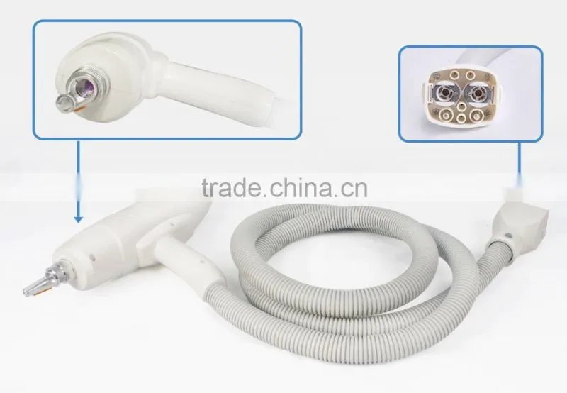 2015 hot new Q Switch Nd Yag Laser Tattoo Removal laser/Q switch nd yag laser/black wawa Salon Machine