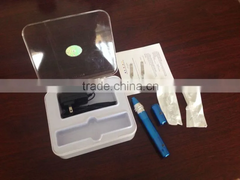 GTO brand 9/12/36 stainless steel or titanium needles Auto micro-needle pen for skin care