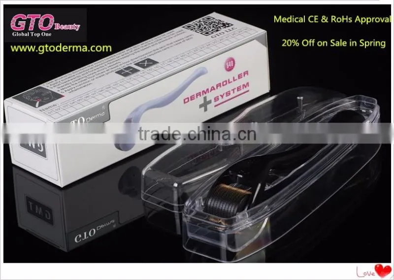 GTO Brand Factory Direct Wholesale 540 Pins Derma Roller