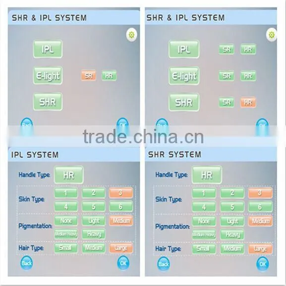 Hot selling hair removal machines---shr hair removal machines