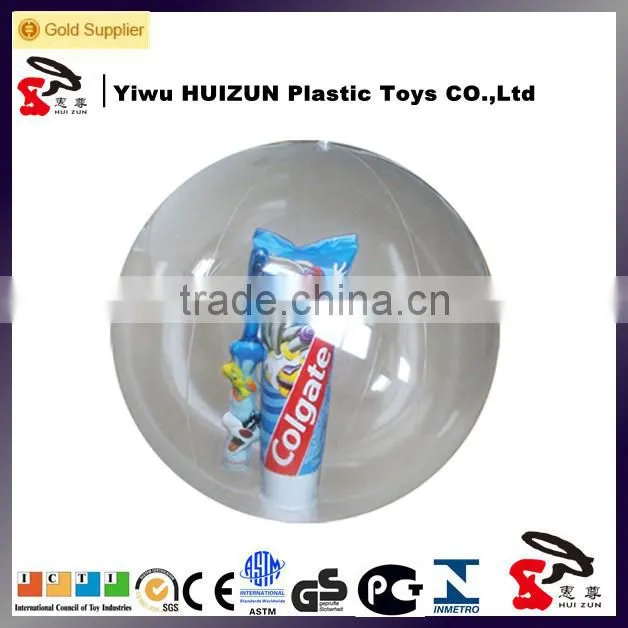 3D with ball insert inflatable new design pvc ball with custom logo printed for promotional gifts