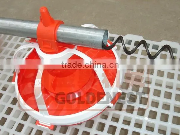 Goldenest Feeding Pan system for Poultry Equipment Auger feeder in Brioler Farm