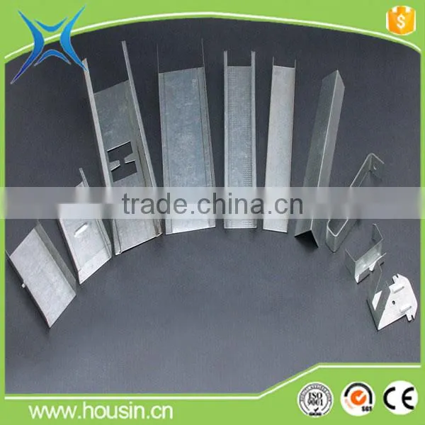 stud and track for drywall partition system