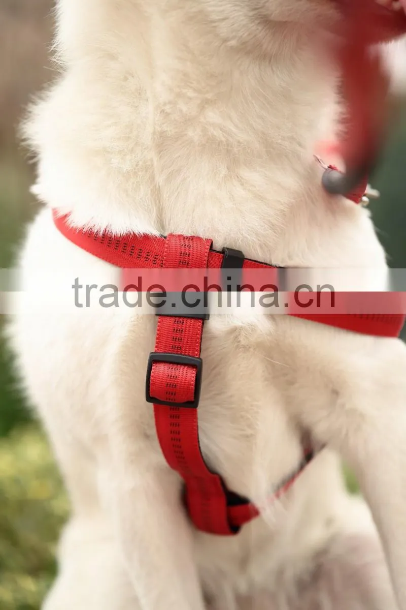 Durable wholesale pet dog leash and harness