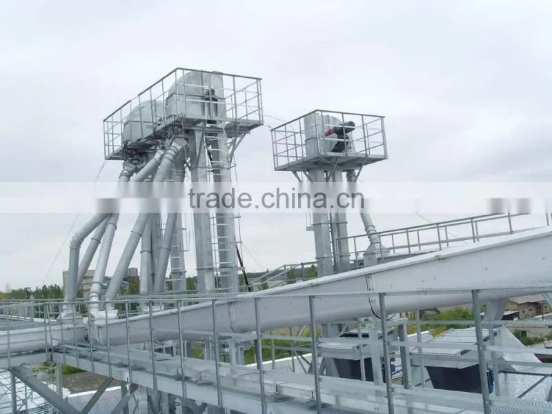 40 - 50t/h paddy rice belt conveyor for grain