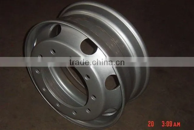 22.5*8.25 truck tubeless steel wheel rim