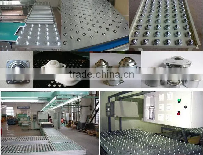 steel ball caster skate wheel conveyor 26mm diameter skate wheel conveyor pom