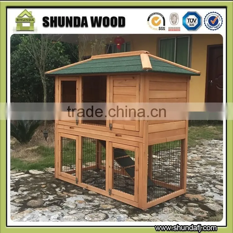 SDR028 Wholesale Wooden Rabbit Hutches