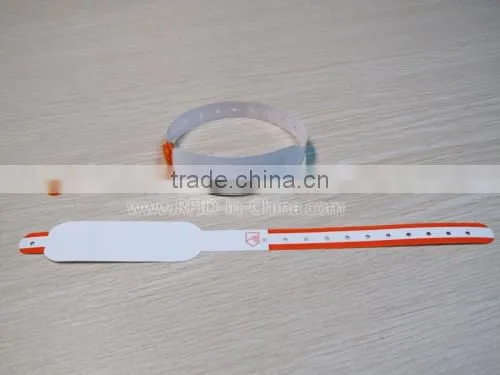 Factory Price RFID Canada Festival Party Wristband/Bracelets,13.56MHz Tag-it 2048 RFID Wristband
