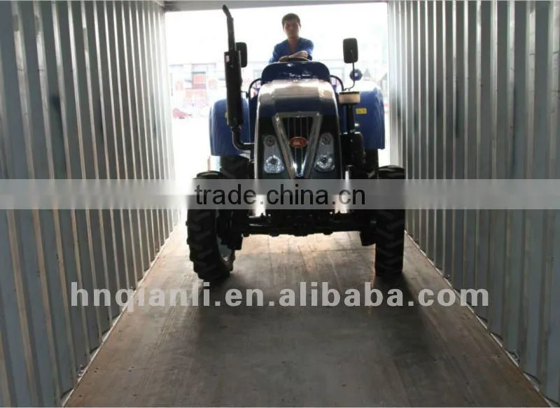 tractor with reversible plow