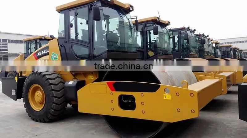 Hot Sale XS143J Single Drum 14ton Vibratory New Road Roller Price