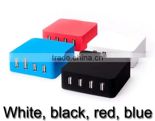 multi smart universal wall socket with 4 usb port