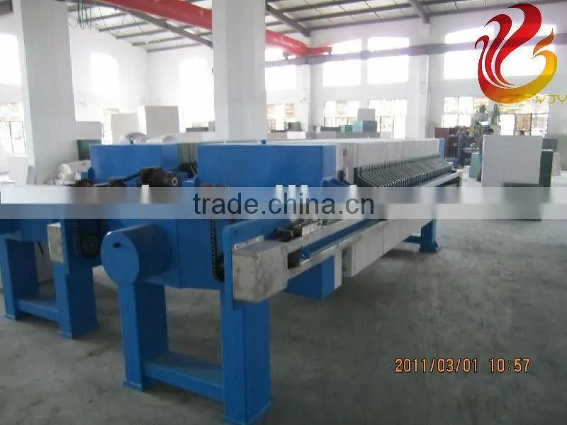 Plastic hydraulic filter press