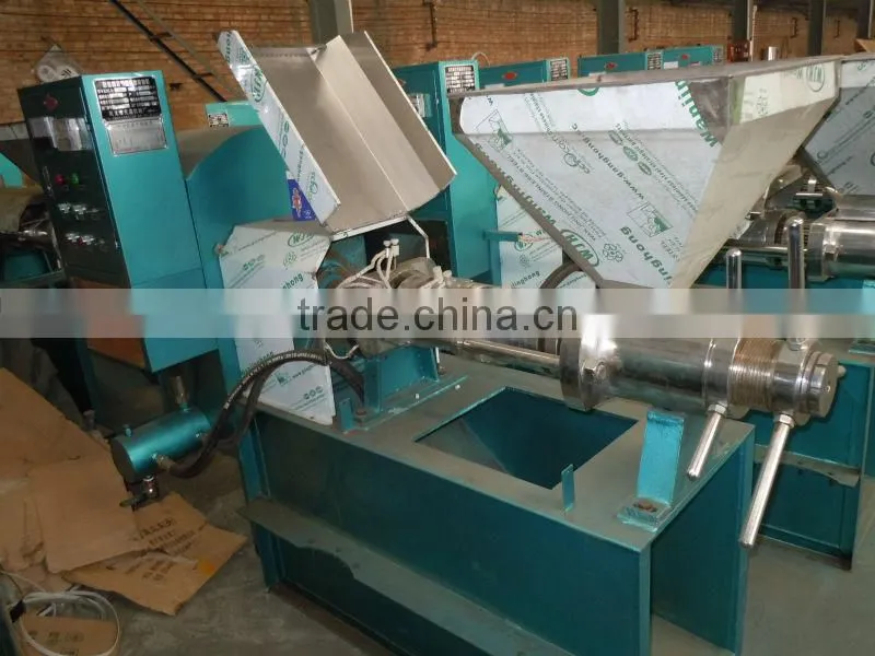 automatic soybean screw driven oil press