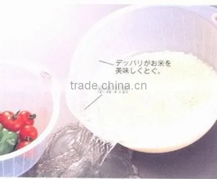 Vegetable Fruit Rice Wash Bowl