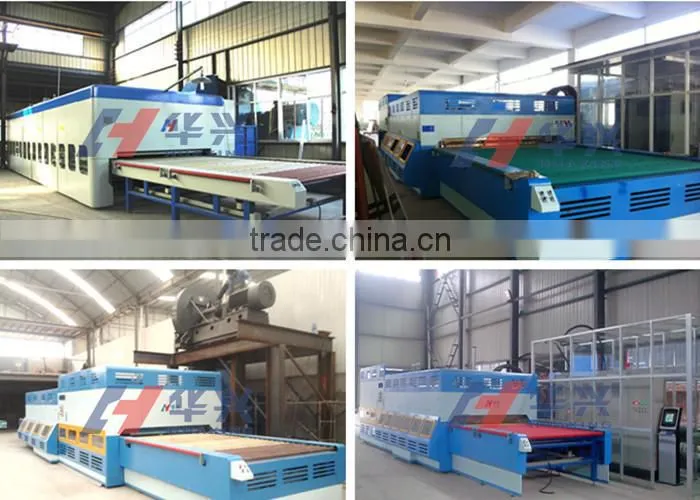 Industrial Electric Batch Production Flat/Bent Building Glass Toughening Machine