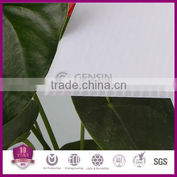 10 Years Guarantee 8/10mm Cheap Polycarbonate Greenhouse Sheet