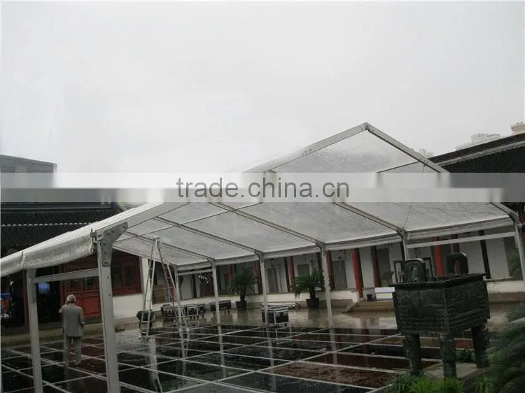 waterproof PVC roofing canopy tent 10x10m for outdoor exhibition events.