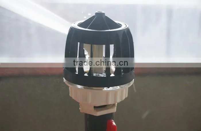 1/2" male plastic low angle sprinkler irrigation with smooth driven