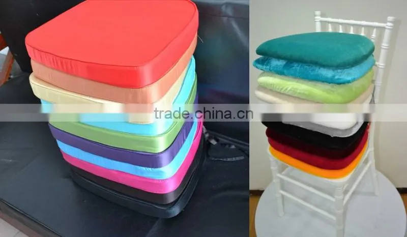 sinofur soft & hard chiavari chair cushions