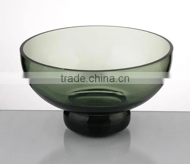 home decoration candy plate glass vase