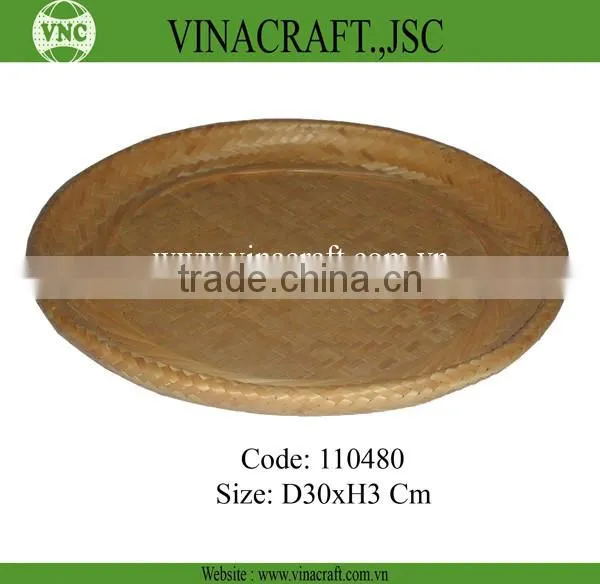 New bamboo storage basket set of 3