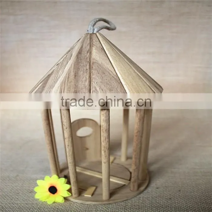 Paulownia small wooden bird cage elegant bird cages bird breeding cage wooden bird cage for sale