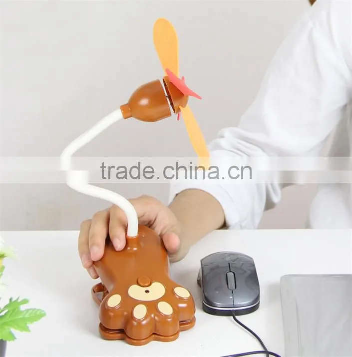 N118 High quality usb charging desk top table fan