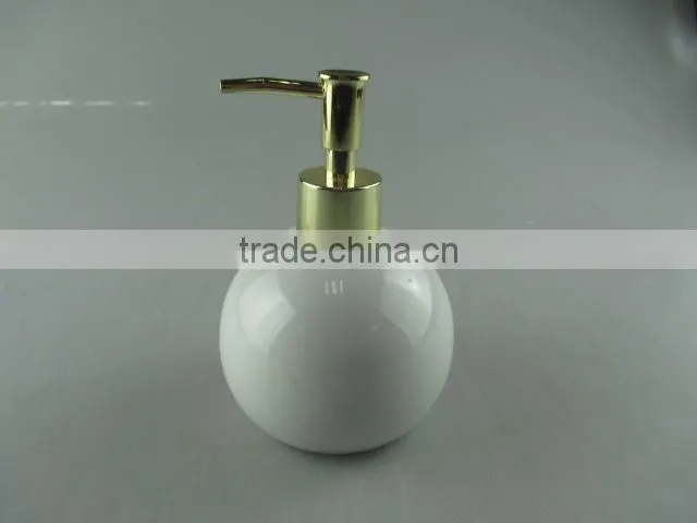 Stocklot ceramic bottle for shower cream/hand wash use