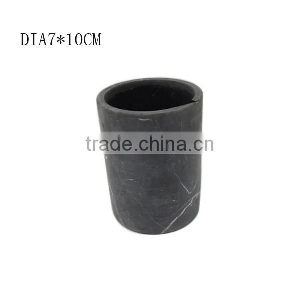 Customized decorative wooden lids for unique marble candle jars 2016 newly designed candle holder