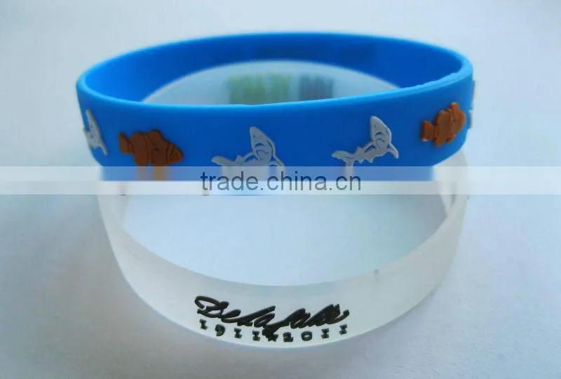 Newest design silicone bracelets