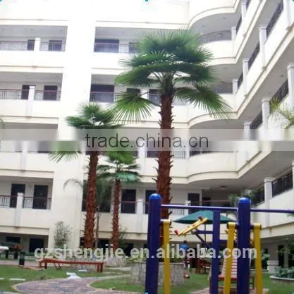 LZB081223 outdoor palm tree artificial decorative metal palm trees for sale