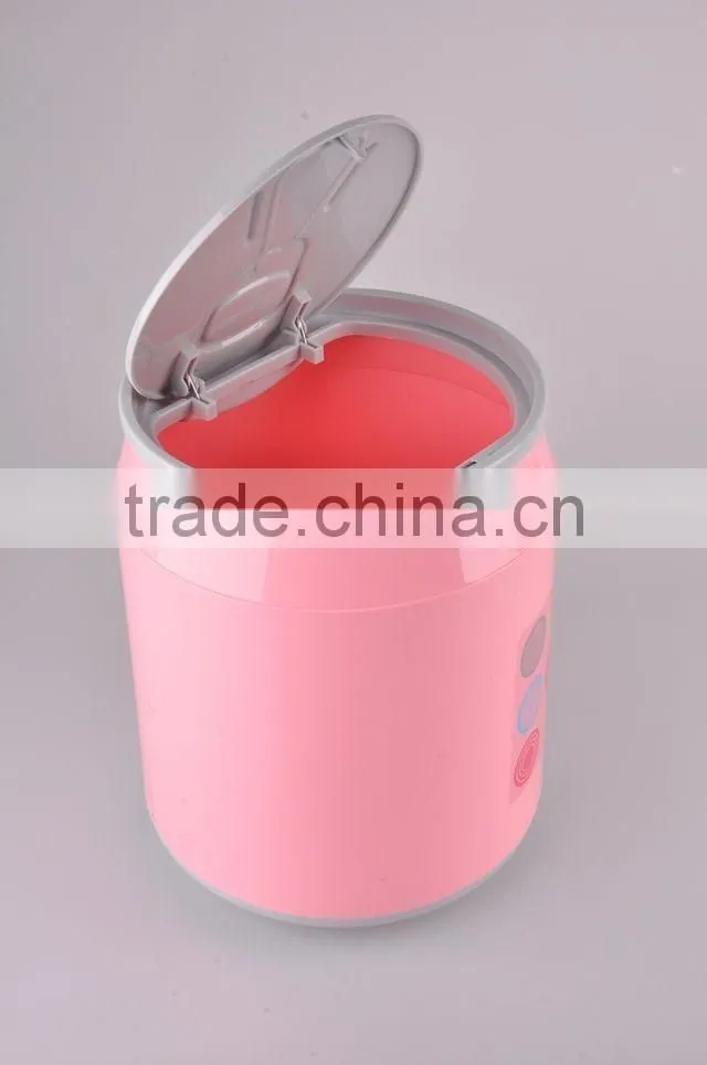 Creative Design Plastic Trash Can Household Garbage Can/Rubbish Bin