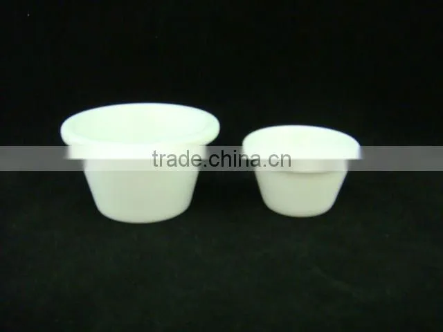round melamine sauce dish