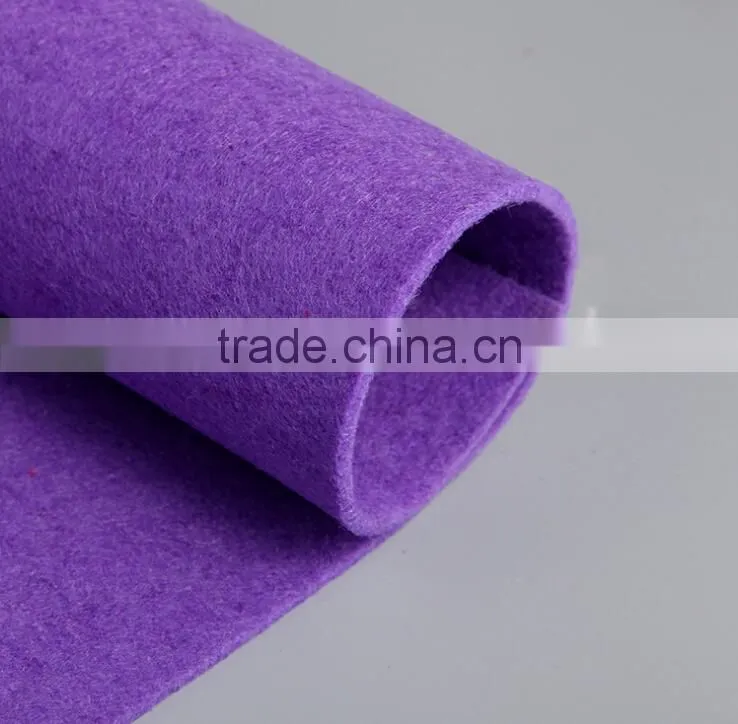 PET felt /polyester felt with different colors