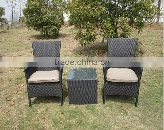 Patio Rattan Furniture Wicker Chair And Tea Table AY1619