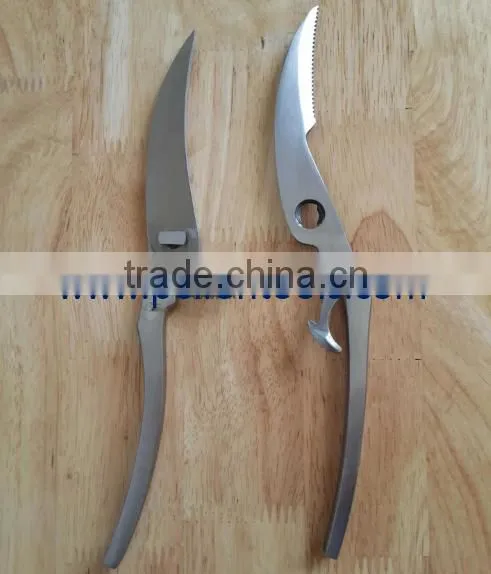 Kitchen Shear Stainless Steel Blade and Handle Kitchen Snipping Chicken Bone Fish and Meat Cutting Scissors