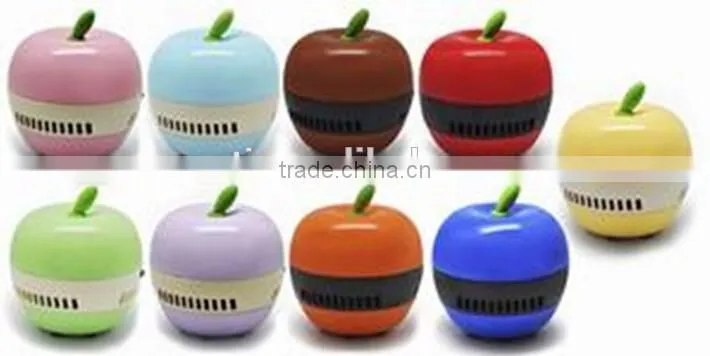 wholesale multicolor mushroom portable desk mini plastic apple vacuum cleaner