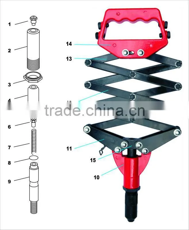 Lazy Tong Riveter