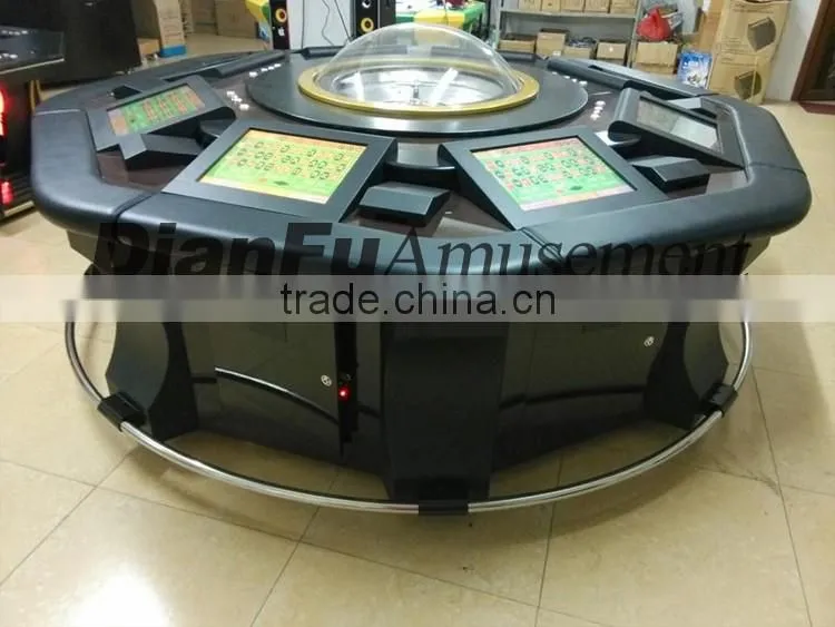High qualllty PCB touch screen electronic gamblng 6/8/10/12 players 17 inc roulettte machine manufacturer in Triidad and Tobago