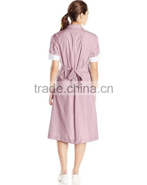 Fashionable Nurse Uniform Designs Wholesale New Style Bulk Cheap High Quality Long Medical Dress Women Hospital Uniform