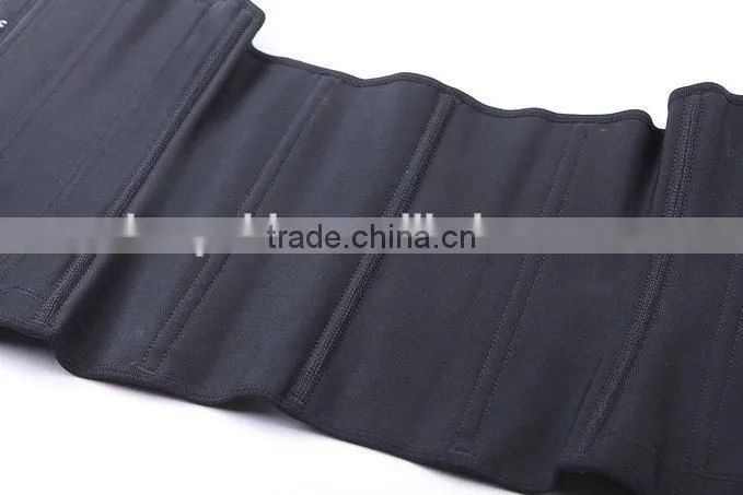 2015 Top Sell Women Sexy Elastic Breathable zipper slimming Body Shaper Corset
