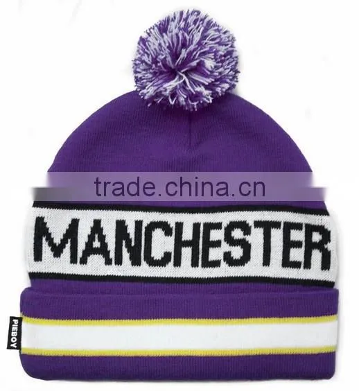 custom pom pom beanie hat,custom slouch beanie,beanie knitted cap