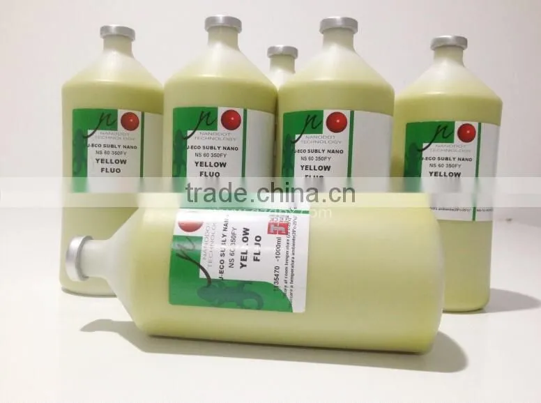 High transfer rate Italy neon sublimation ink
