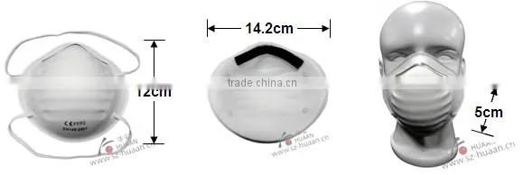 construction and industry use CE approved face mask with high quality and good price